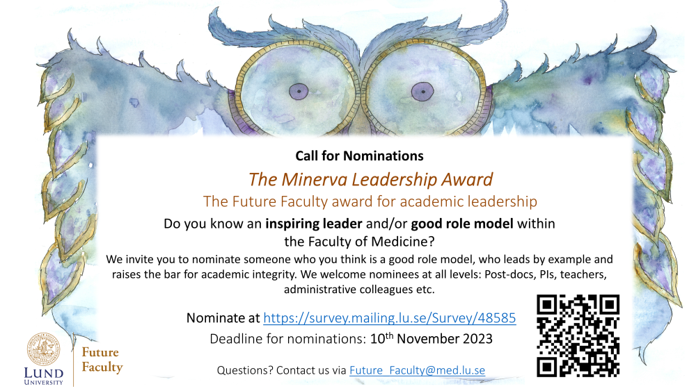 Call for Minerva nominations